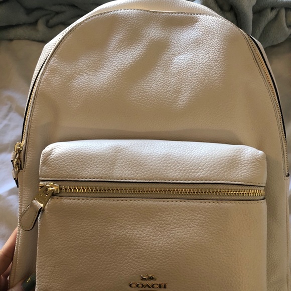 Coach backpack pale pink main image 4